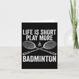 Tarjeta Reproductor de Badminton lanzadera 8