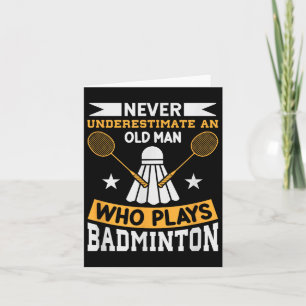 Tarjeta Reproductor de Badminton Shuttle Racket