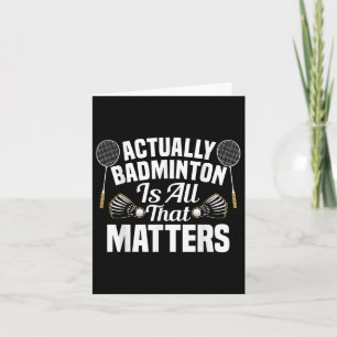 Tarjeta Reproductor de Badminton Team Match S Shuttle