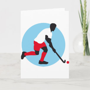 Tarjeta Reproductor de hockey sobre hierba
