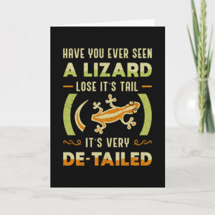 Tarjeta Reptiles Lizard Gecko Animal Reptiles Gracioso