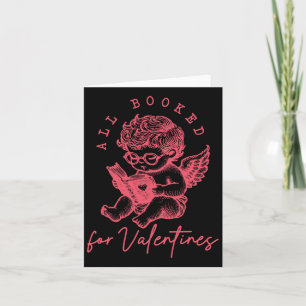 Tarjeta Reservado Para San Valentín Divertido Cupido Profe