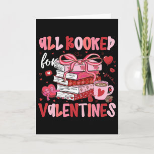 Tarjeta Reservado para San Valentín Libro Divertido Profes