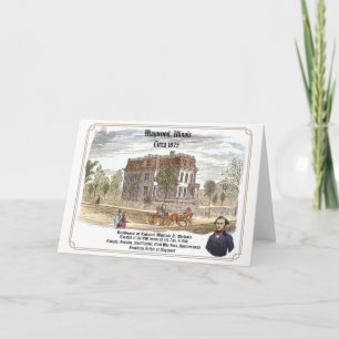 Tarjeta Residencia del Coronel W. T. Nichols