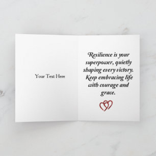 Tarjeta Resiliencia (edición púrpura)