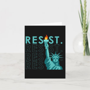 Tarjeta Resistencia a la intriga sutil contra Trump