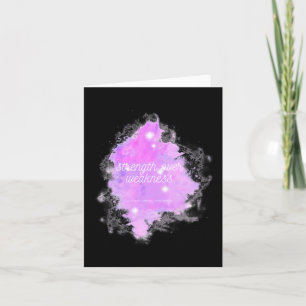 Tarjeta Resistencia Sobre La Debilidad Galaxia - Alopecia 