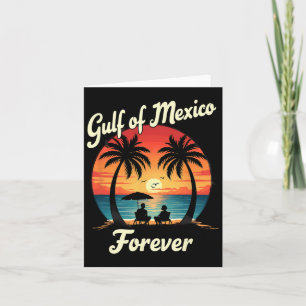 Tarjeta Resistir a Trump Golfo De México para siempre 2