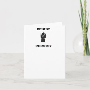 Tarjeta Resistir la opresión persistente hacia los hombres