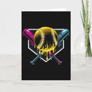 Tarjeta Respetar el goteo Bysebyll Home Plate Helado Goteo