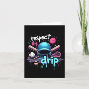 Tarjeta Respeto El Béisbol Perforable Guay Sports Art Cos