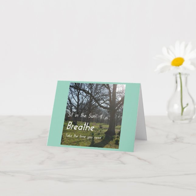 Tarjeta Respira (Planta pequeña)