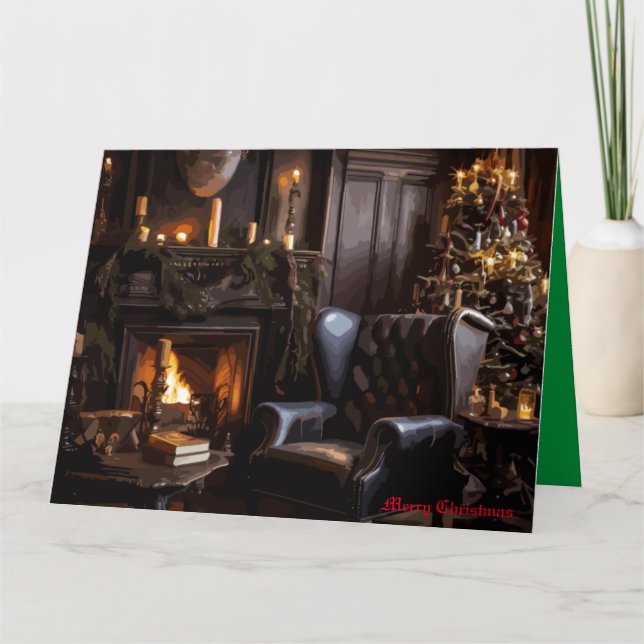 Tarjeta Resplandor Festivo (Anverso)