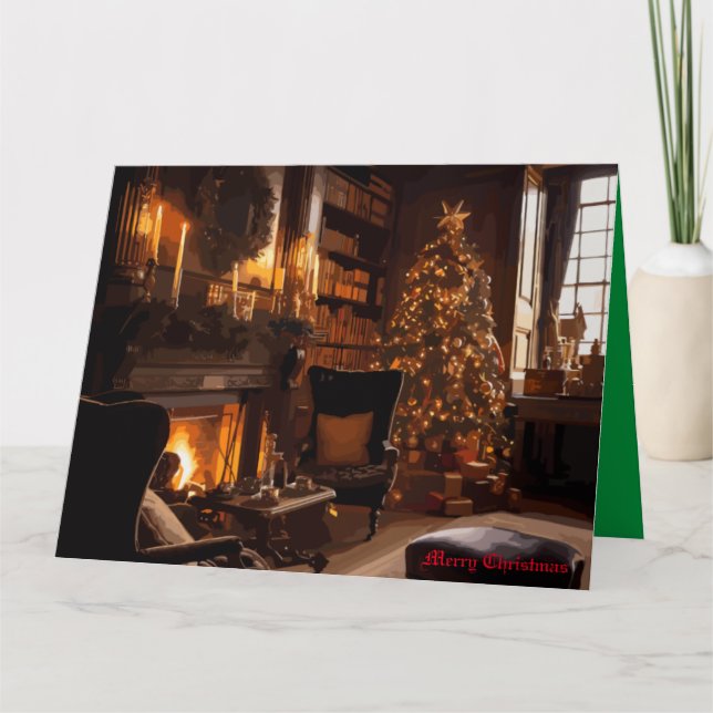 Tarjeta Resplandor Festivo (Anverso)