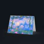 Tarjeta Restauración de Water Lilies Claude Monet<br><div class="desc">Restauración de Water Lilies Claude Monet</div>