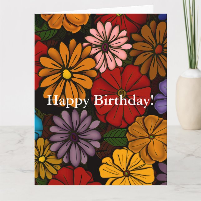 Tarjeta Resumen #421 ¡Feliz cumpleaños! (Anverso)