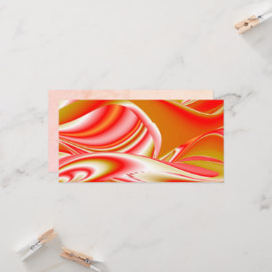 Tarjeta Resumen de amor y oro en 3D Rainbowart