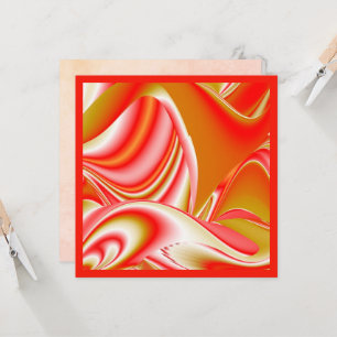 Tarjeta Resumen de amor y oro en 3D Rainbowart
