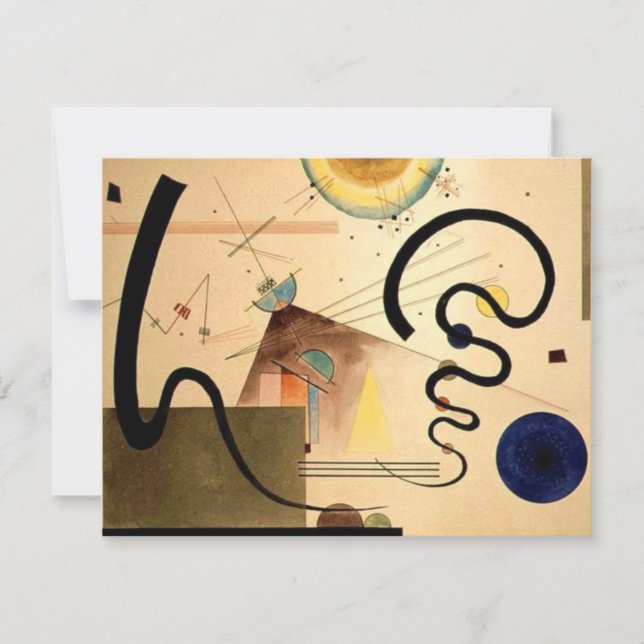 Tarjeta Resumen de Kandinsky (Anverso)