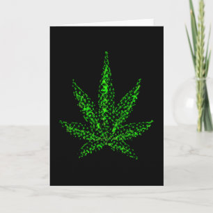 Tarjeta Resumen de la hoja de Weed