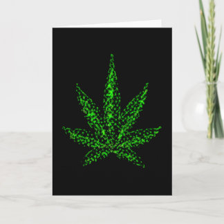 Tarjeta Resumen de la hoja de Weed