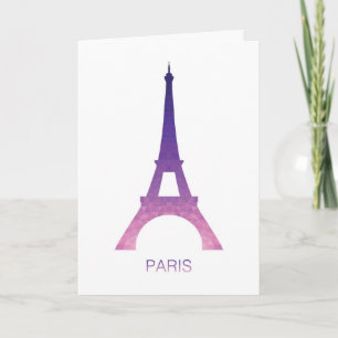Tarjeta Resumen de la Torre Eiffel