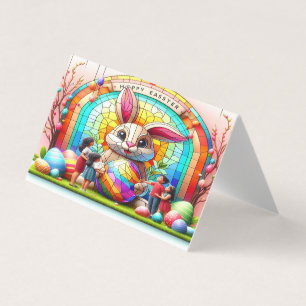 Tarjeta Resumen de vidrio de manteca de pascua