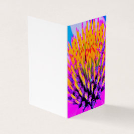 Tarjeta Resumen macroeconómico Conefluente rosa caliente y