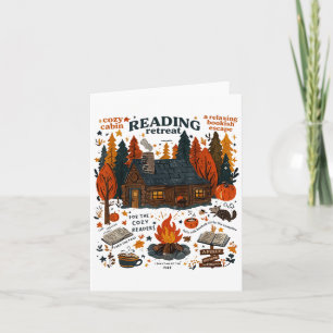 Tarjeta Retiro de lectura Fantasma Leer más libros Diverti