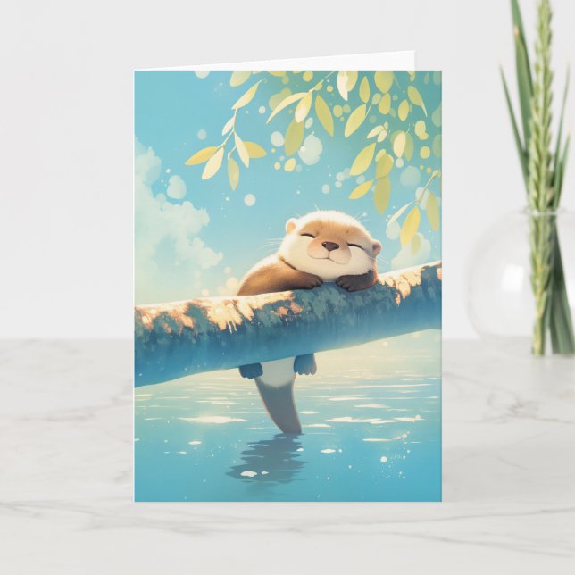 Tarjeta Retiro del río Otter (Anverso)