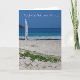 Tarjeta Retiro, vacaciones, rotura