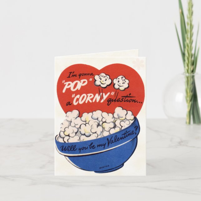 Tarjeta retra de la tarjeta del día de San (Anverso)