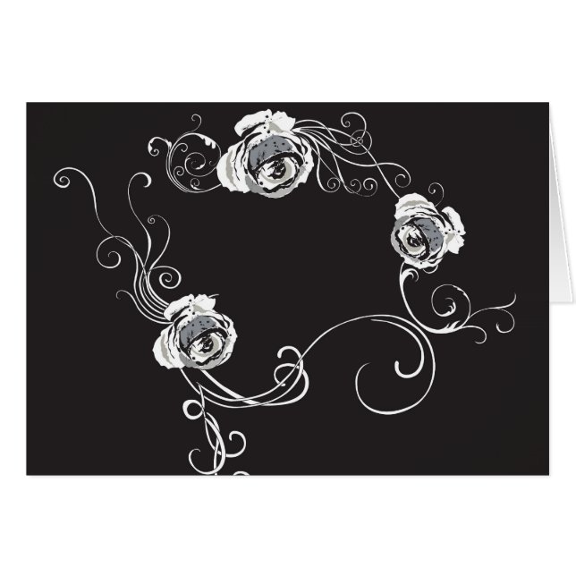 Tarjeta retra del marco (Anverso (Horizontal))