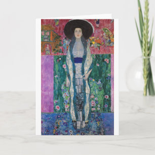 Tarjeta Retrato de Adele Bloch Bauer, Gustav Klimt