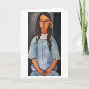 Tarjeta Retrato de Alice, Modigliani