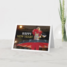 Tarjeta Retrato de baile de Tanoura egipcio