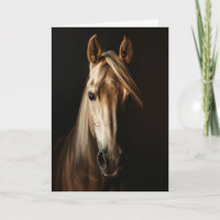 Retrato de caballo Palomino Fotografía