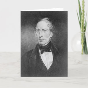 Tarjeta Retrato de Charles Sturt a la edad de 54