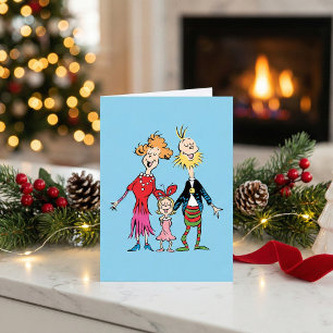 Tarjeta Retrato de familia de Cindy Lou Quién
