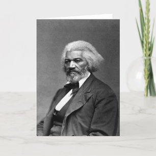 Tarjeta Retrato de Frederick Douglass de George K. Warren
