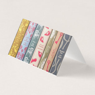 Tarjeta retrato de Jane Austen más cita (tarjeta plegada p