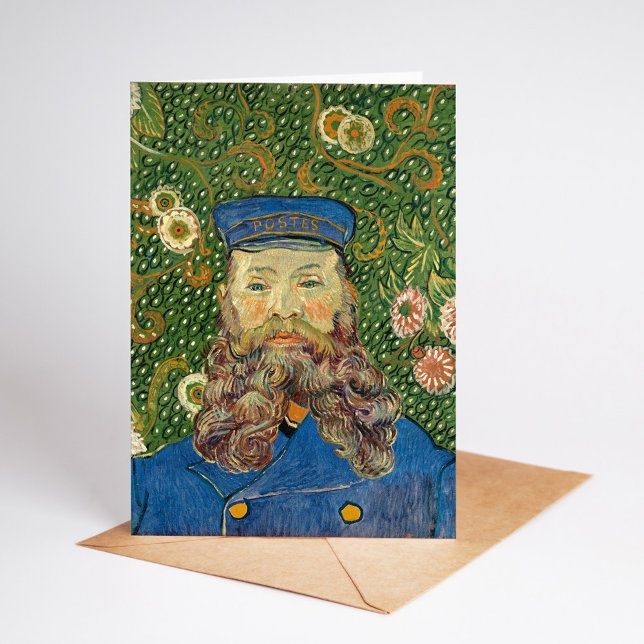 Tarjeta Retrato de Joseph Roulin | Vincent van Gogh (Subido por el creador)