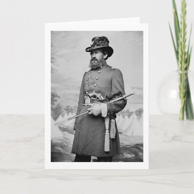 Tarjeta Retrato de la guerra civil de los años 1860 (Anverso)