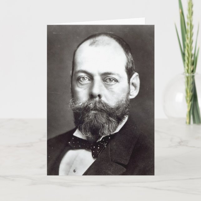 Tarjeta Retrato de Randolph Churchill (Anverso)