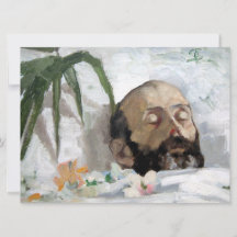 Retrato de un muerto (mortalidad y muerte) (Art.