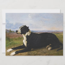 Retrato de un perro Labrador Mastín (Rosa Bonheur)
