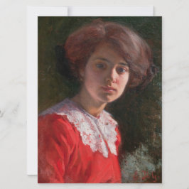 Tarjeta Retrato de una dama (por Elin Danielson-Gambogi)