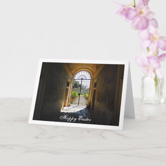 Tarjeta Retrato de Villa Borghese, Roma, Italia (Orquídea)