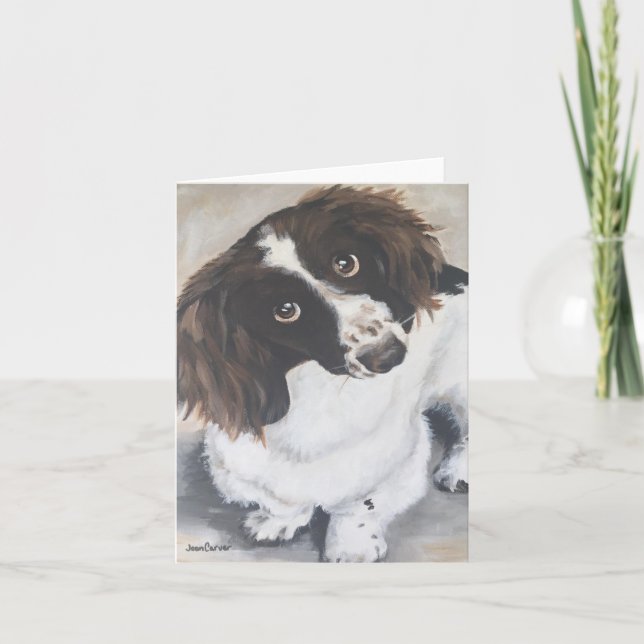 Tarjeta Retrato del mascota - Otis (Anverso)