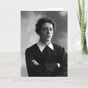 Tarjeta Retrato del poeta Alexander Blok